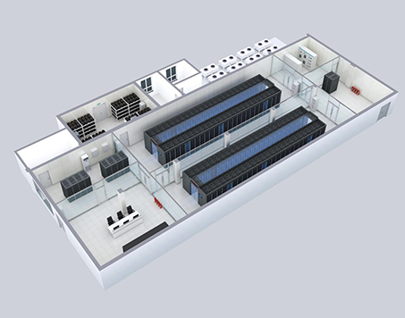 Prefabricated Modular Data Center Solution for Montenegro Internet company