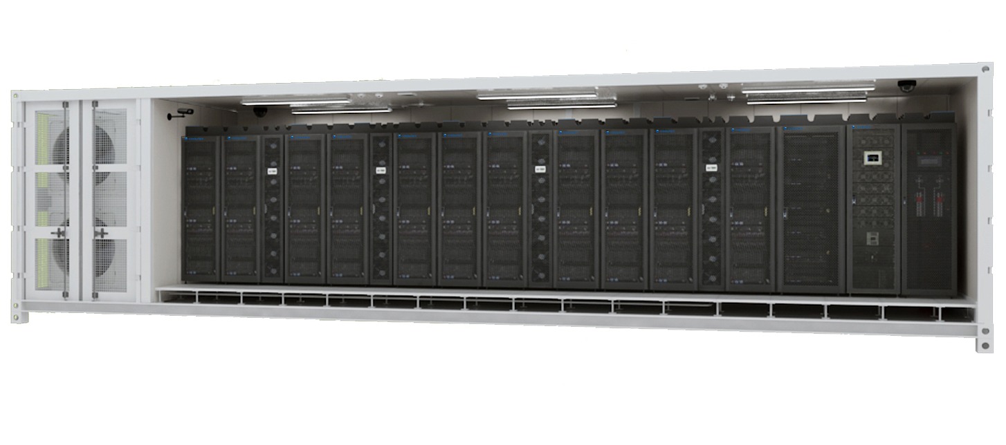 energy storage container for container data center